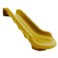 Гірка для спуска з литого пластика Н-100 см, жовта